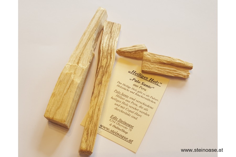 Palo Santo / Heiliges Holz zum Räuchern